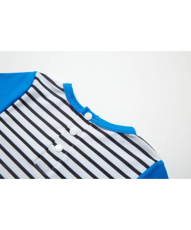 BONVERANO Baby Boys Swimsuit | Toddler Bathing Suit UPF 50+ Sun Protection | Dinosaur Stripe | 2-3 Years - Buy Online on GoSupps.com