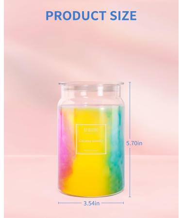 Creamy Vanilla Candle - 2 Wick Soy Wax | 110-Hour Burn Time | Extra Strong Scent | Aromatherapy Gift for Women | 20oz Scented Candle - Buy Online on GoSupps.com