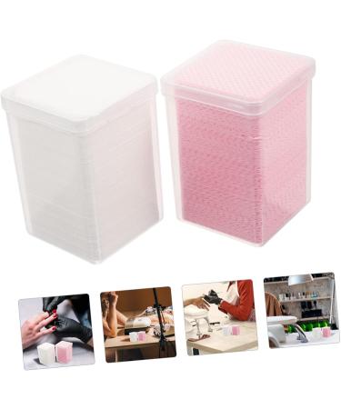 DOITOOL 2 Boxes Eyelash Wipes Glue Cleansing Pads Cleaning Gel Eyelash Glue Remover Pad Extension Nail Gel Cleaning Tool Nail Art Gel Nail Polish Plastic Manicure Eyelash Tool - Buy Online on GoSupps.com