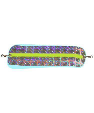 Pro-Troll Fishing Products HotChip 11-Inch Flasher UV Plaid Chartreuse