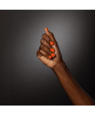 Dazzle Dry Nail Lacquer (Step 3) - Rebel Tangerine Orange - Semi-Sheer Cream (0.5 fl oz) - Buy Online on GoSupps.com