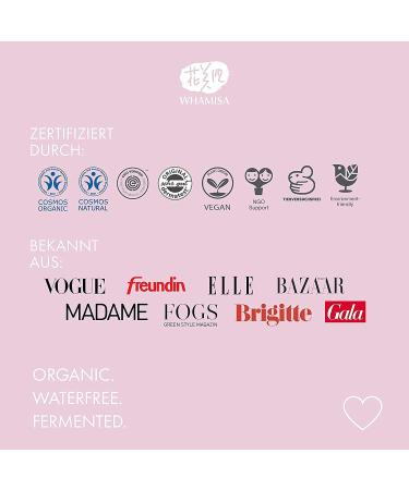 Whamisa Organic Flowers Lipstick Color 94 - Sate Rose Holzton | Vegan Gluten-Free Halmmatter Finish | Fermented Korean Natural Cosmetics - 4g - Buy Online on GoSupps.com