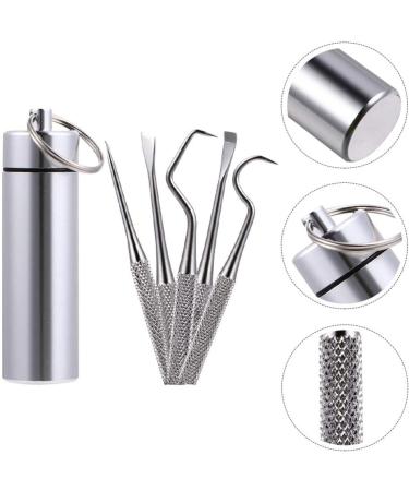 Healifty Tartar Remover Set - Toothpick & Tooth Cleaner with Box - Dental Care Accessories for Men & Women - Ideal for Outdoor Travel & Camping - Buy Online on GoSupps.com