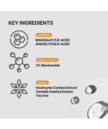 MEDITHERAPY A Clearing Toner Swab - Vegan Soft Exfoliator for Acne-Prone Skin Pore Tightening Korean Skincare - Buy Online on GoSupps.com