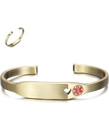 Buy WelMag Adjustable Medical Alert ID Bracelets - Custom Engraving & Free Shipping Worldwide - Buy Online on GoSupps.com