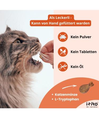 Vitamins for Cats - Natural Sedative & Stress Relief | Improve Nervous System Health - Buy Online on GoSupps.com