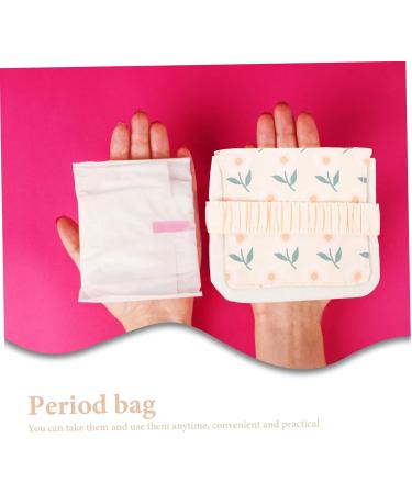 Marmerdo Tampon Bag: Washable Multi-Functional Lipstick & Period Pocket for Travel - Cotton Storage for Women - Buy Online on GoSupps.com