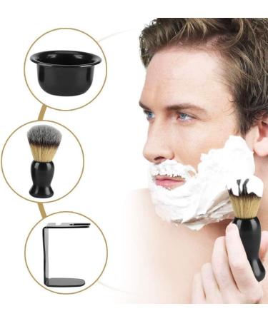 Buy Pofet 3-in-1 Professional Shaving Brush Kit: Razor Set for Men - Perfect Gift for Father & Friends - Buy Online on GoSupps.com