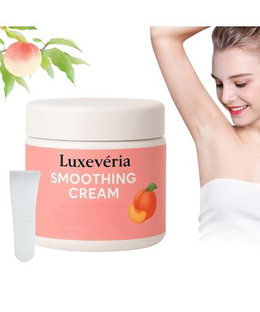 Nbzsmlkn Luxev ria Facial Hair Removal Cream Smoothing Cream Depilatory Cream with Peach Treatment for Smooth Skin for Women and Men 1 piece
