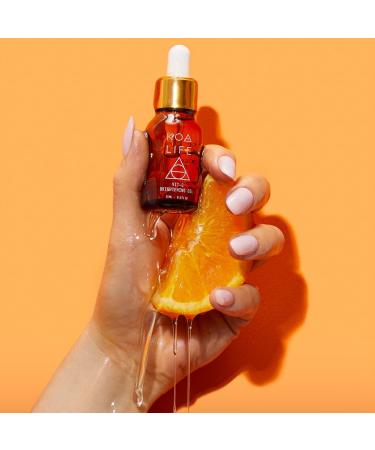 KOA LIFE Vitamin C Brightening Oil for Face - Anti Aging Serum with Vitamin E, Rosehip, Hemp, Safflower Oil, Grape Seed Oil - Hydrating Formula to Reduce Dark Spots, Fine Lines, and Wrinkles - 0.5 Fl OZ - Buy Online on GoSupps.com