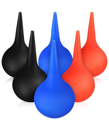 COHEALI Light Bulb Rubber Ear Wash 6Pcs Ear Wash Sucker Hand Bulb Ear Suction Cleaner Balls Earwax Removers Light Bulbs