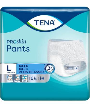 TENA Pants Plus L ConfioFit - Comfortable & Discreet Adult Diapers (14 pcs) | International Shipping Available - Buy Online on GoSupps.com