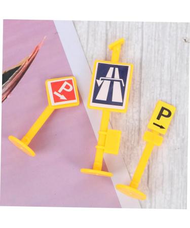 Fireman Birthday Cake Toppers - Kids Cupcake Decorations Set with Road Sign Picks - Firefighter Theme Party Supplies - Buy Online on GoSupps.com