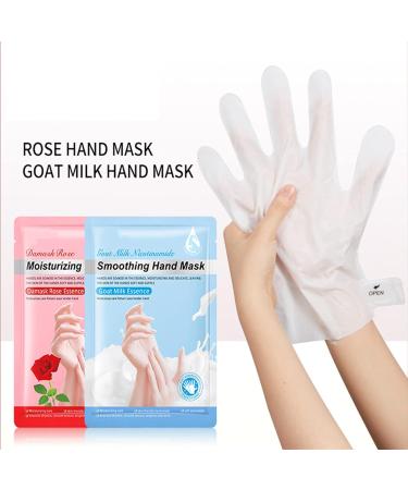 Shefave Moisturising Gloves Hand Mask - 3 Pairs for Dry Hands Repair & Anti-Aging with Goat Milk Essence - Buy Online on GoSupps.com