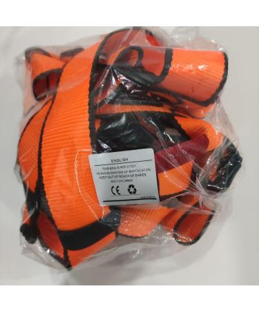 ENJOHOS Climbing Harness | Fall Protection Safety Belt for Mountaineering Sport & Tree Climbing - Outdoor Gear (Orange) - Buy Online on GoSupps.com