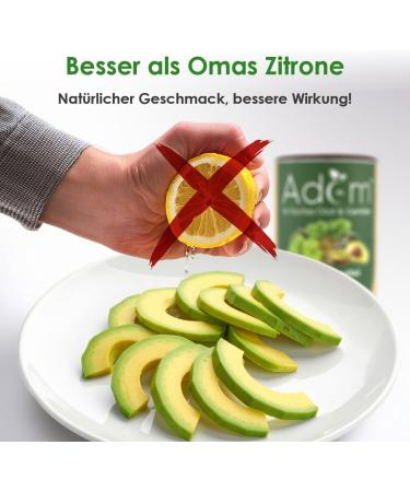  ADAM Adam Fruit & Vegetable Food Agent - Prevents brown colouring and keeps avocado salad and guacamole fresh for up to 7 days longer Antioxidant - No alteration in taste - Buy Online on GoSupps.com