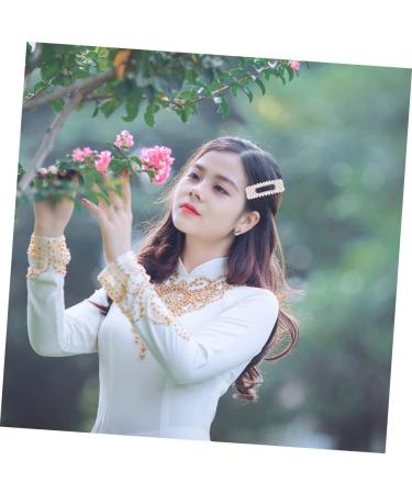 FRCOLOR Pearl Hair Pin Barrettes for Women Hair Claw Clips for Women Pearl Hair Clip Goody Hair Clips for Women Womens Barrettes for Hair Bobby Pin Bang Clip Miss Side Clip - Buy Online on GoSupps.com