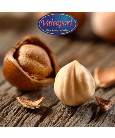  HOME LINE Valsapori - RAW KNOISEAUX - 500g envelope - Origin: Sicily | Raw and peeled Italian hazelnuts - Natural dried fruit snack not toasted without salt and added sugars - Buy Online on GoSupps.com