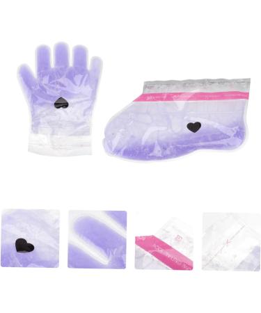 Ipetboom 2paires Et Chaussettes Cire De Paraffine Lavande Pour Th rapie Soins Masques Nourrissants Et Hydratants 1 - Buy Online on GoSupps.com