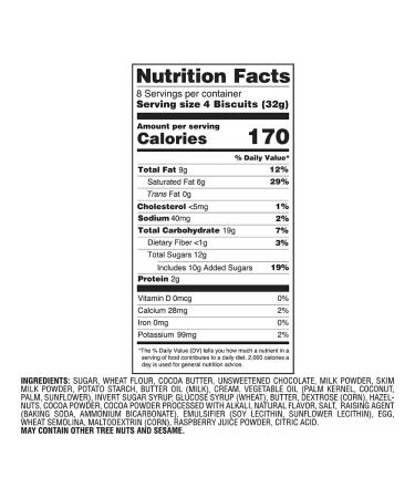 Godiva Chocolatier Assorted Chocolate Biscuits Tin - 32 Piece Luxury Box - Buy Online on GoSupps.com