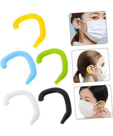 Gatuida 25 PTH Ear Buckles - Silicone Ear Protectors for Mask Wearers | Invisible Lanyard & Hearing Protection | 5-Piece Pebble Gel Earrings - Buy Online on GoSupps.com