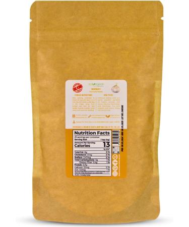 Sovegean Garlic Powder 3 52oz/100g-Raw Vegan Gluten Free Food Spices Garlic Granulates-Garlic Powder Seasoning for Cooking Sauces Baked Goods and More-100% Pure and Natural - Buy Online on GoSupps.com