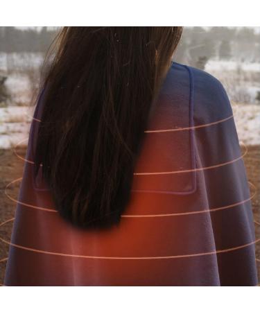 Rianpesn Heated Ceiling Wrap Scarf - Ultra-Warm Portable Heated Neck & Shoulder Scarf for Home Office & Outdoor Use - Buy Online on GoSupps.com