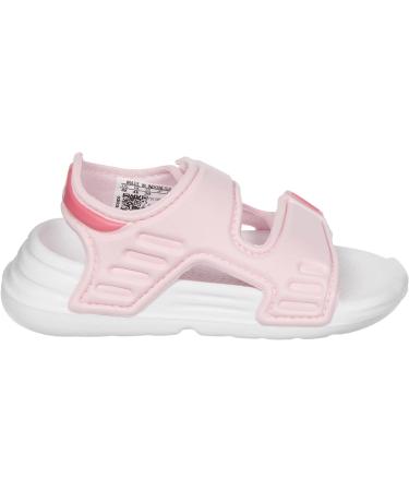 adidas Altaswim Beach & Pool Shoes - Kids Unisex, 10 UK Child, Clear Pink/White/Rose Tone - Buy Online on GoSupps.com