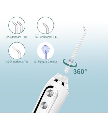 Afghanmart Water Flosser - Powerful White Dental Care Solution for Healthy Teeth & Gums - Fast International Shipping - Buy Online on GoSupps.com