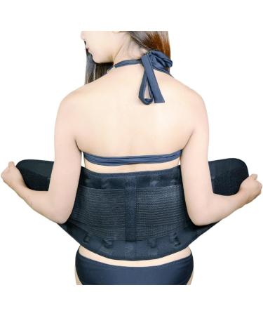 Jenx Fitness Unisex Waist Trainer Great Back Spine Support Reduce Back Pain Black Medium - Buy Online on GoSupps.com