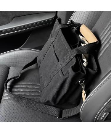 Black Canvas Multi-Talent Dead Bag - Baby Wrap Handbag & Organizer for Moms & Dads - Casual Shoulder Crossbody Bag with Fans - Buy Online on GoSupps.com