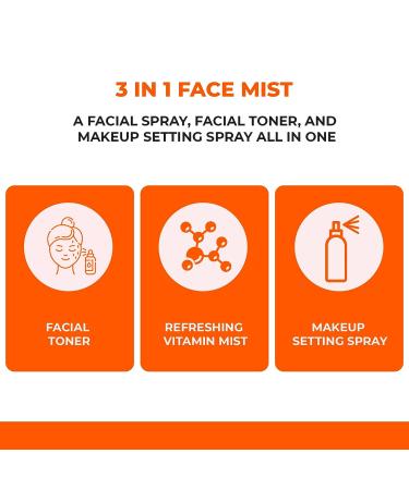 Ariul 7 Days Vitamin Mist - 3-in-1 Hydrating Face Mist, Makeup Setting Spray & Toner - Dewy Finish for All Skin Types (5.07 Fl.Oz) - Buy Online on GoSupps.com