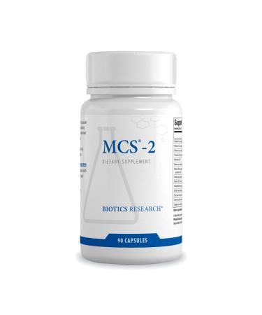 Biotics Research MCS-2 Metabolic Clearing Support Liver Health Potent Antioxidant Formula Milk Thistle Red Clover 90 Capsules