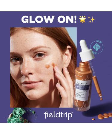 Fieldtrip Go Sunwhere Bronzing Drops with Malachite - Clean Vegan & Cruelty-Free Skincare - 1oz - Buy Online on GoSupps.com