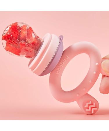 Haakaa Silicone Replacement Pouch for Baby Fruit Food Feeder - BPA Free, Large Size 2PCS - Buy Online on GoSupps.com