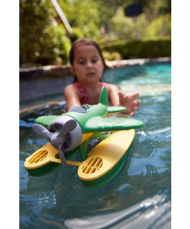 Green Toys Seaplane - Eco-Friendly Floatplane for Kids | BPA & Phthalate Free | 9x9.5x6 | Enhance Pincer Grip - Buy Online on GoSupps.com