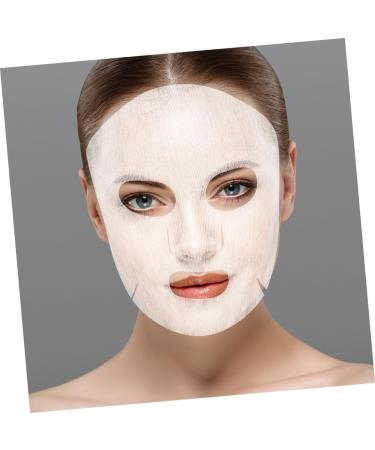 SMASOLO 100 Pi ces Masques Faciaux Blancs Doux et Respirants pour Soins Du Visage Maison et Salon Feuilles Pr d coup es pour Absorption Profonde et Hydratation Quotidienne - Buy Online on GoSupps.com