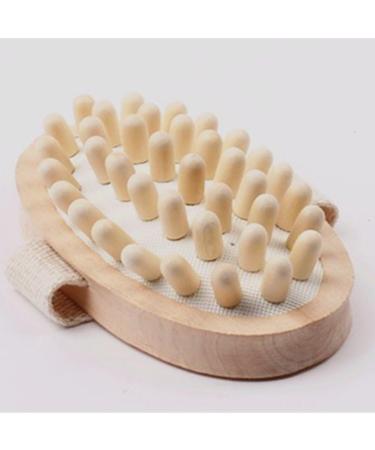 Yardwe Wooden Cellulite Massage Body Massager for Hair Stimulation and Skin Exfoliation - Buy Online on GoSupps.com