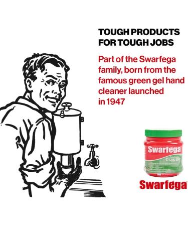 Swarfega SWA304A Original Classic Hand Gel 500ml Tub - Rapid Action Hand Wash with Added Conditioner - Gentle on Skin - Pack of 1 - Buy Online on GoSupps.com