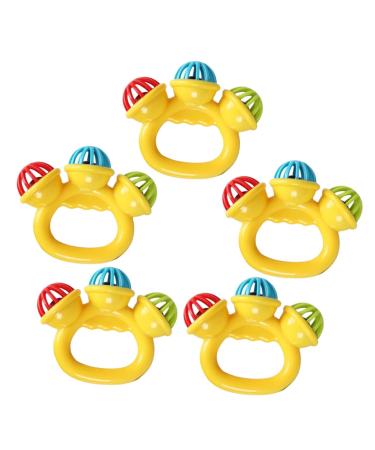Shop Toyandona 15 STK Handbell Toys - Interactive Baby Toys & Cell Phones for Newborns | Safe Grip & Bite-Friendly - Buy Online on GoSupps.com