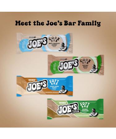Buy Weider Joes Vegan Soft Bar - Delicious Protein Bar with Almonds | 12 x 50g - Guilt-Free Brownie Cappuccino Taste | International Shipping Available - Buy Online on GoSupps.com