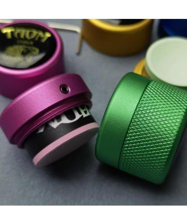 Yeuek Taom Pool Coarse Holder - Magnetic Mini Chalk Point Fall Container - Round Billiard Accessories with V10 Chalk - International Shipping - Buy Online on GoSupps.com