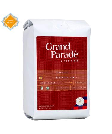 Organic Kenya AA Nyeri Reserve Green Coffee Beans - 3 lb - Specialty Arabica - Buy Online on GoSupps.com