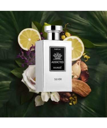 Hamidi ADDICTED SILVER Perfumes for Women & Men Long Lasting perfume 120ML (4 OZ) Unisex Perfume A Refreshing Eau de parfum With Intense Fragrance - Buy Online on GoSupps.com