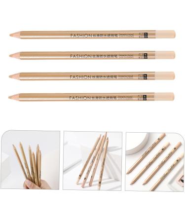 Beaupretty 20Pcs Concealer Pen Concealer Pencil Concealer for Dark Circles Pot Concealer Women Concealer for Men Concealer Stick Freckle Removal Cosmetics White Wooden - Buy Online on GoSupps.com