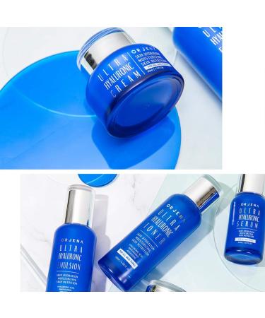ORJENA Ultra Hyaluronic Acid Cream - Best Moisturizer for Dry & Sensitive Skin | K-Beauty Skincare - Buy Online on GoSupps.com