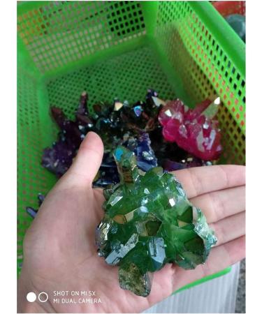 Light Green Titanium Bismuth Silicon Rainbows Raw Stones and Minerals Home Goods - Buy Online on GoSupps.com