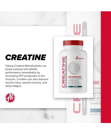 Metabolic Nutrition Creatine, 300 Grams, Powder 10.58 Ounce (Pack of 1) - Buy Online on GoSupps.com
