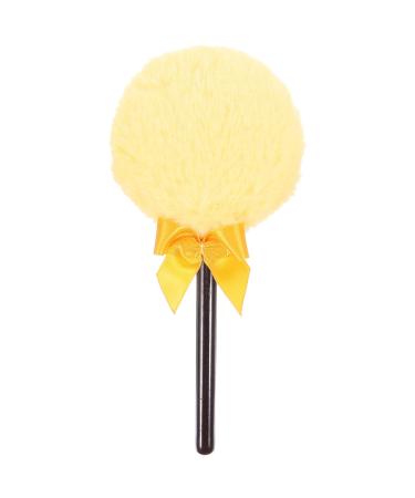 Ipetboom Lollipop Shape Multi-function Cosmetic Makeup Powder Puff with Handle and Bow for Face Infants and Adults.
