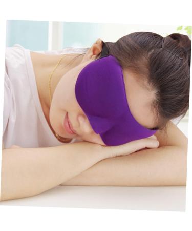 Hemoton 4pcs Blackout Sleep Masks for Uninterrupted Sleep - Nap Blindfold Eyeshade Set for Travel - Polyester Cloth Material - Buy Online on GoSupps.com